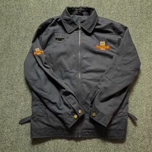 Vintage Authentic L.A. Corporate Royal Mail Harrington Jacket Mens Small 90s Y2K